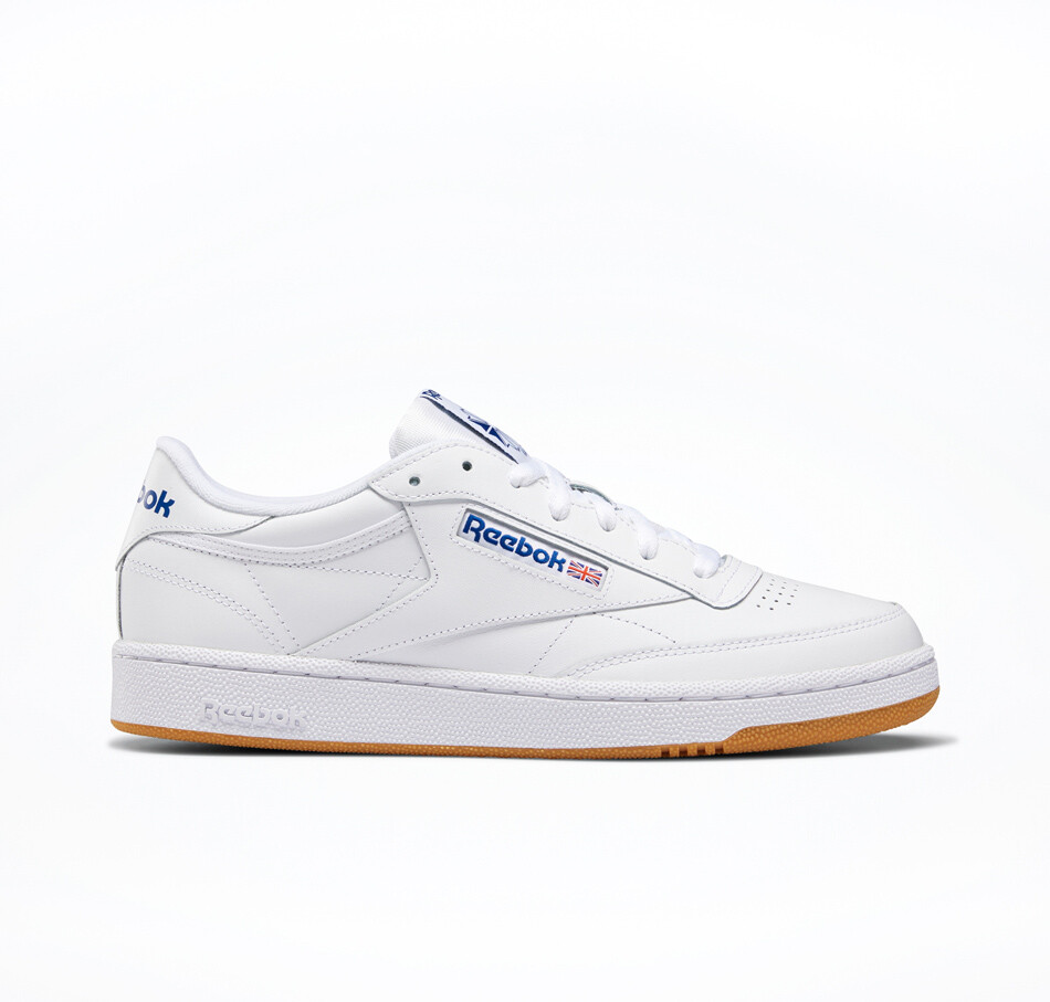 REEBOK CLUB C 85 white royal gum AR0459 NEU: купить с доставкой из  Германии, цена 11 054 руб - (362903167621)